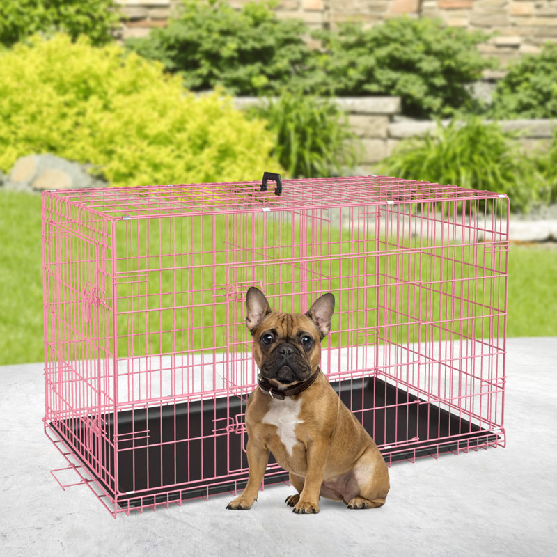 Pink dog kennels outlet